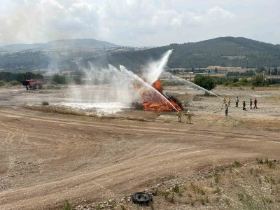 Osmaniye&rsquo;de orman yangınlarına karşı &ouml;zel timler tatbikatta buluştu
