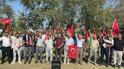 Osmaniye’de vatandaşlar Sumud filosu ve Gazze halkına destek verdi
