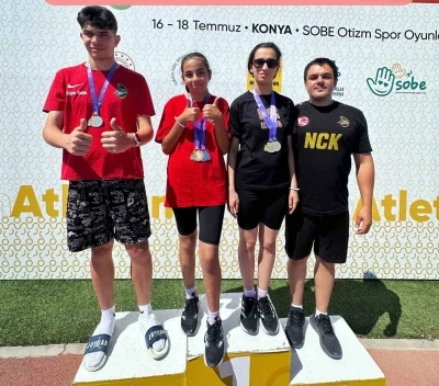 Osmaniyeli &ouml;zel sporcular, Konya&rsquo;dan madalyalarla d&ouml;nd&uuml;
