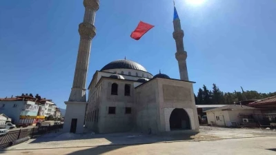 Osmanlı mimarisinin izlerini taşıyan caminin yüzde 80’ni tamamlandı
