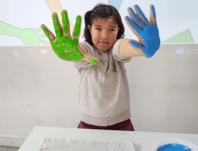Otizm Farkındalık G&uuml;n&uuml;&rsquo;nde &ouml;ğrencilerden anlamlı etkinlik
