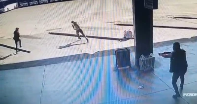 Otogarda yaşanan dehşet kamerada
