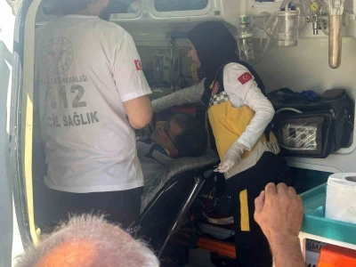 Otomobil ile kamyon çarpıştı: 1 yaralı
