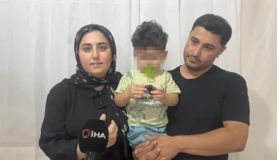 Otomobilin çarptığı çocuğun anne ve babası konuştu
