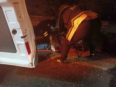 Otomobilin &ccedil;arptığı yaya ağır yaralandı
