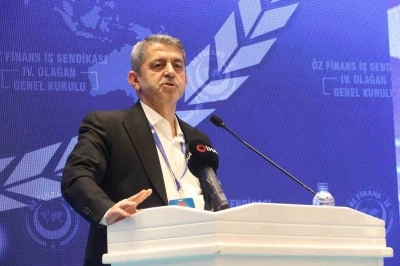 &Ouml;z Finans-İş Sendikası Başkanı Eroğlu: "153 arkadaşımızın kendi imkanlarıyla sıfır sermaye olarak bu işe başladık"
