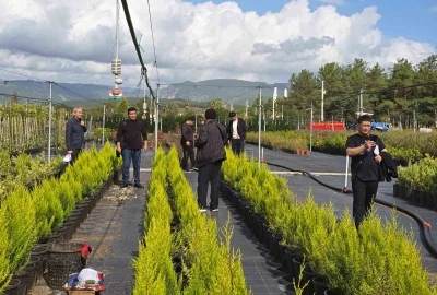 Özbek ormancılar Muğla’da incelemelerde bulundu
