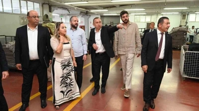 Özbekistan Ankara Büyükelçisi, DTO’da sektör temsilcileriyle buluştu
