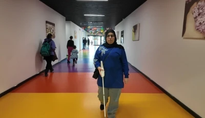 &Ouml;zel ihtiya&ccedil;lı gen&ccedil;, b&uuml;y&uuml;kşehir ailesi ile t&uuml;m engelleri aşıyor
