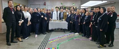 &Ouml;zel İmperial Hastanesi&rsquo;nde bayramlaşma
