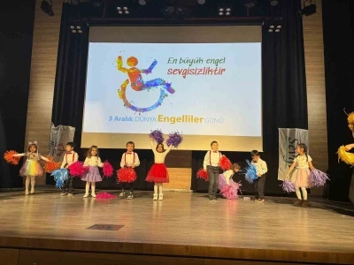 Özel öğrenciler gönüllerince eğlendi
