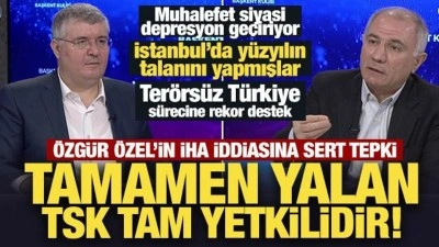 &Ouml;zg&uuml;r &Ouml;zel'in İHA iddiasına Efkan Ala'dan sert tepki: Tamamen yalan, TSK tam yetkidir!