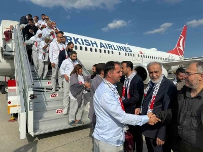 Özgürlük Filosu’ndaki 94 aktivist Türkiye’ye getirildi
