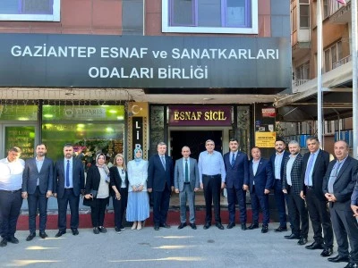 Özkeçeci’den Esnaf Odaları Başkanı Özcan’a teşekkür ve Ahilik ziyareti