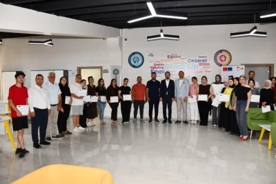 PACE Projesi kursiyerleri sertifikalarını aldı
