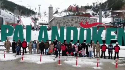 Paland&ouml;ken&rsquo;de şehit ve gazi ailelerine &ouml;zel etkinlik
