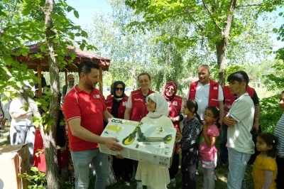 Paland&ouml;ken Kızılay&rsquo;dan &ouml;rnek program

