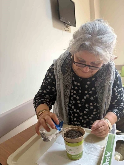 Palyatif servis hastaları geleceğe nefes oldu
