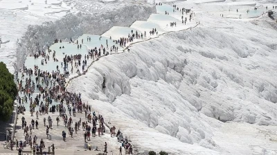 Pamukkale enler listesinde 2. sırada yer aldı
