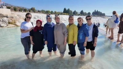 Pamukkale ve Kaklık Mağarası turları yoğun ilgi görüyor
