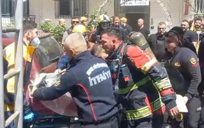 Patlama sonrası &ccedil;ıkan yangında engelli şahıs hayatını kaybetti
