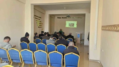 Patnos Denetimli Serbestlik M&uuml;d&uuml;rl&uuml;ğ&uuml;&rsquo;nden y&uuml;k&uuml;ml&uuml;lere &ouml;fke kontrol&uuml; semineri
