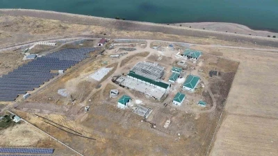 Patnos İçmesuyu Arıtma Tesisinde çalışmalar hızla sürüyor
