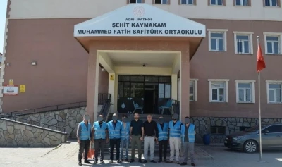 Patnos’ta okul düzenleme seferberliği
