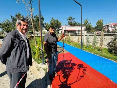 Patnos’ta park yenilendi
