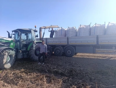 Patnos’ta patates hasadı başladı
