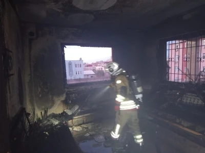 Payas&rsquo;ta ev yangını
