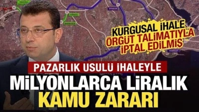 Pazarlık usulüyle metro ihalesi: 697 milyon liralık kamu zararı iddiası