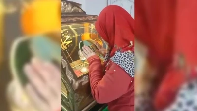 Pazaryeri&rsquo;nde Sakal-ı Şerif&rsquo;e yoğun ilgi
