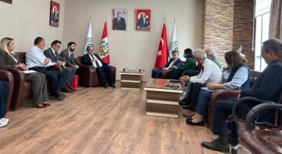 Peru Cumhuriyeti Ankara B&uuml;y&uuml;kel&ccedil;isinden SANKON&rsquo;a ziyaret

