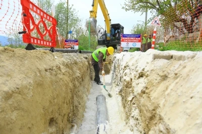 Pınarkent&rsquo;in altyapı sorunu 200 milyonluk yatırımla tarihe karışıyor
