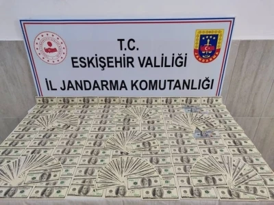 Piyasa değeri yaklaşık 1 milyon TL olan sahte dolarlar ele geçirildi
