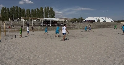 Plaj futbolu Adilcevaz etabı sona erdi
