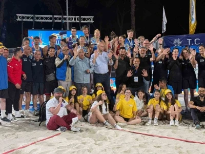 Plaj Voleybolu heyecanı Aydın&rsquo;da yaşandı
