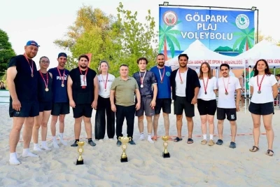 Plaj voleybolunda şampiyonlar belli oldu
