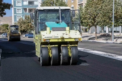 Polatoğlu Sokak’ta asfalt serimi tamamlandı
