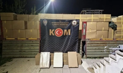 Polis 20 milyon TL&rsquo;lik ka&ccedil;ak doldurulmuş makaron ele ge&ccedil;irdi
