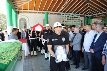 Polis Memuru Cahit KALKAN Son Yolculuğuna Uğurlandı