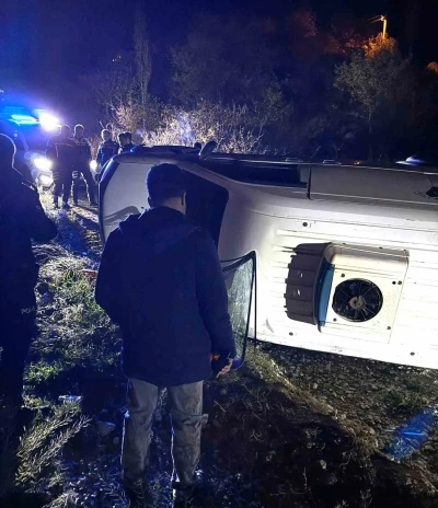 Polisten kaçarken kaza yapınca yakalandı
