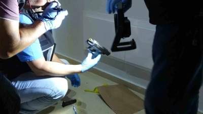 Posta kutusunda tabanca paniği
