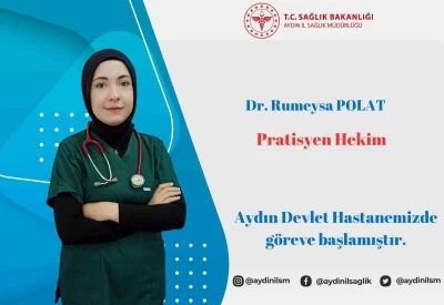 Pratisyen Hekim Aydın, Devlet Hastanesi’nde göreve başladı
