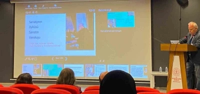 Prof. Dr. Adnan T&ouml;nel &lsquo;Sanatın Varoluşu&rsquo;nu anlattı
