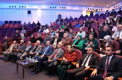 Prof. Dr. Orhan Okay belgeselinin ilk gösterimi Atatürk Üniversitesinde gerçekleşti
