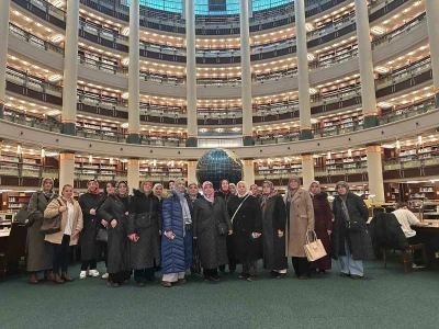 Pursaklar Belediyesi kadınlara 15 Temmuz Demokrasi M&uuml;zesi, Millet Camisi ve Millet K&uuml;t&uuml;phanesi gezisi d&uuml;zenledi
