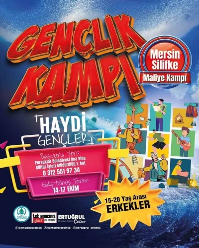 Pursaklar Belediyesi’nden gençlere gençlik kampı fırsatı
