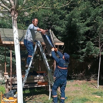 Pursaklar Belediyesi&rsquo;nden parklarda bakım seferberliği
